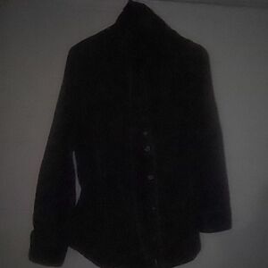 Black Button-Up Long Sleeved Shirt